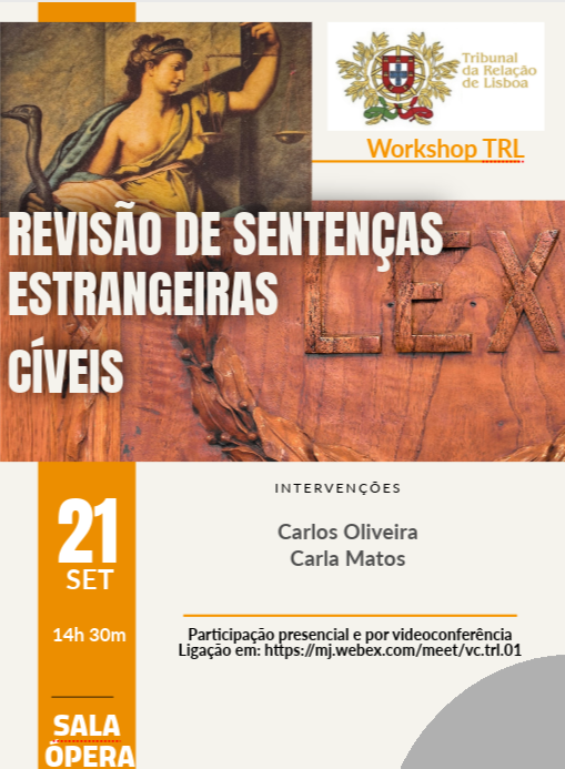 2026-09-21 – WORKSHOP DE REVISÃO DE SENTENÇAS ESTRANGEIRAS – JURISDIÇÃO CÍVEL