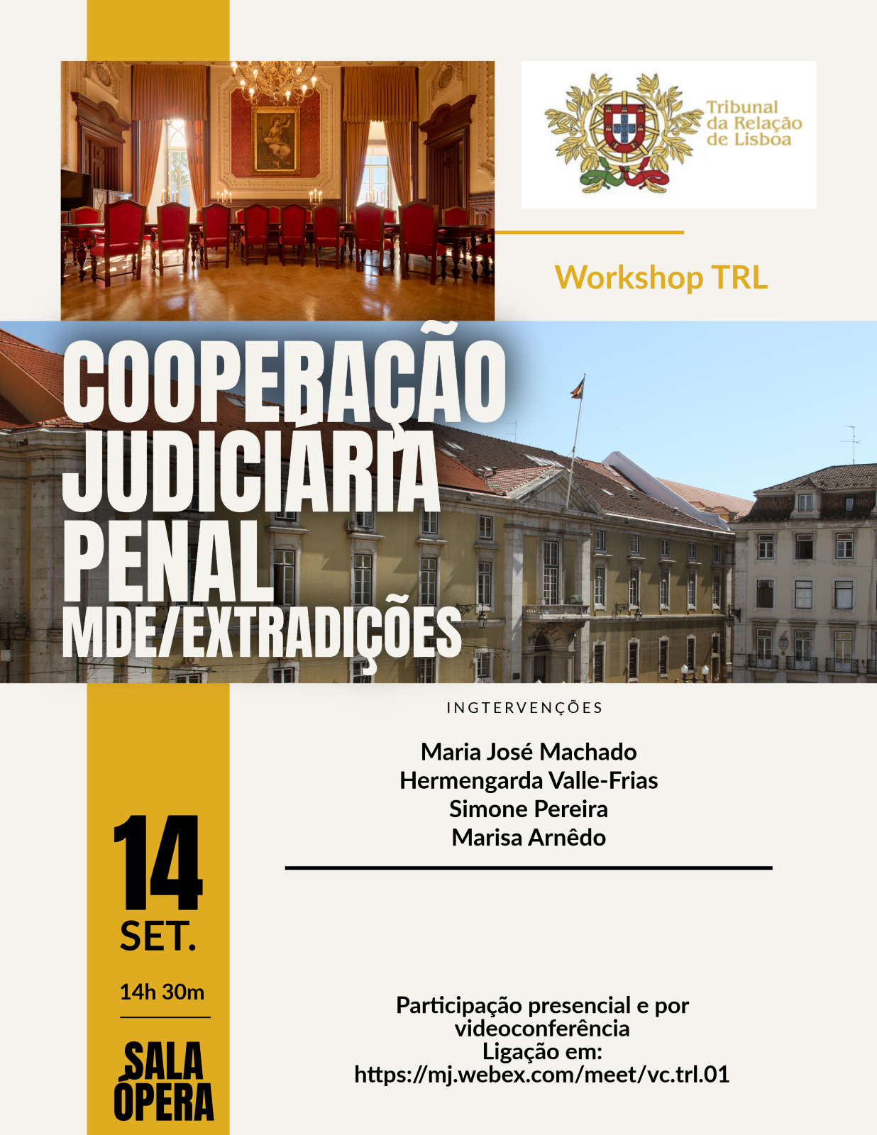 2026-09-14 – WORKSHOP – COOPERAÇÃO JUDICIÁRIA PENAL